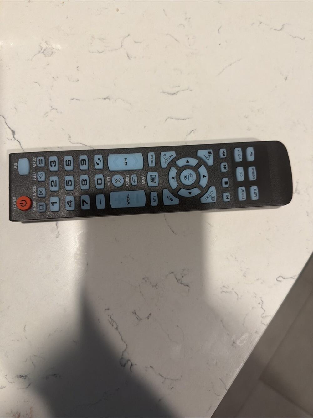 GENUINE ELEMENT XHY353-3 TV REMOTE CONTROL ELEFW504A ELEFW247 ELEFW328 (USED)